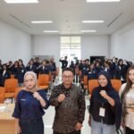 Dosen Ilmu Politik FISIP UNTAN, Firdaus, S.IP., M.Sos. sebagai pemateri dengan tema “Menelusuri Jejak, Menguatkan Identitas Himapol”. FOTO: Firdaus06/portalbmi.id