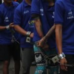 Lapas Kelas IIA Serang menerima kedatangan sebanyak 133 mutasi Warga Binaan Pemasyarakatan (WBP) dari Lembaga Pemasyarakatan Pemuda Kelas IIA Tangerang. FOTO: Achie06/PORTALBMI.ID