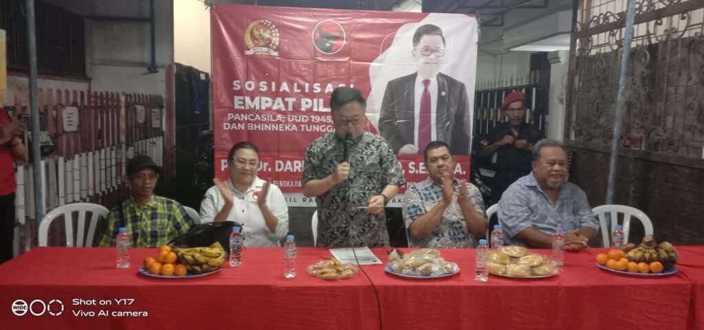 Darmadi Durianto Gelar Sosialisasi Empat Pilar di Pademangan, Jakarta Utara