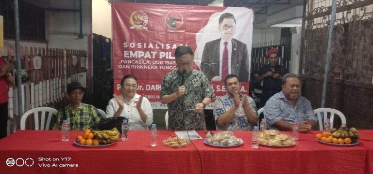 Darmadi Durianto Gelar Sosialisasi Empat Pilar di Pademangan, Jakarta Utara
