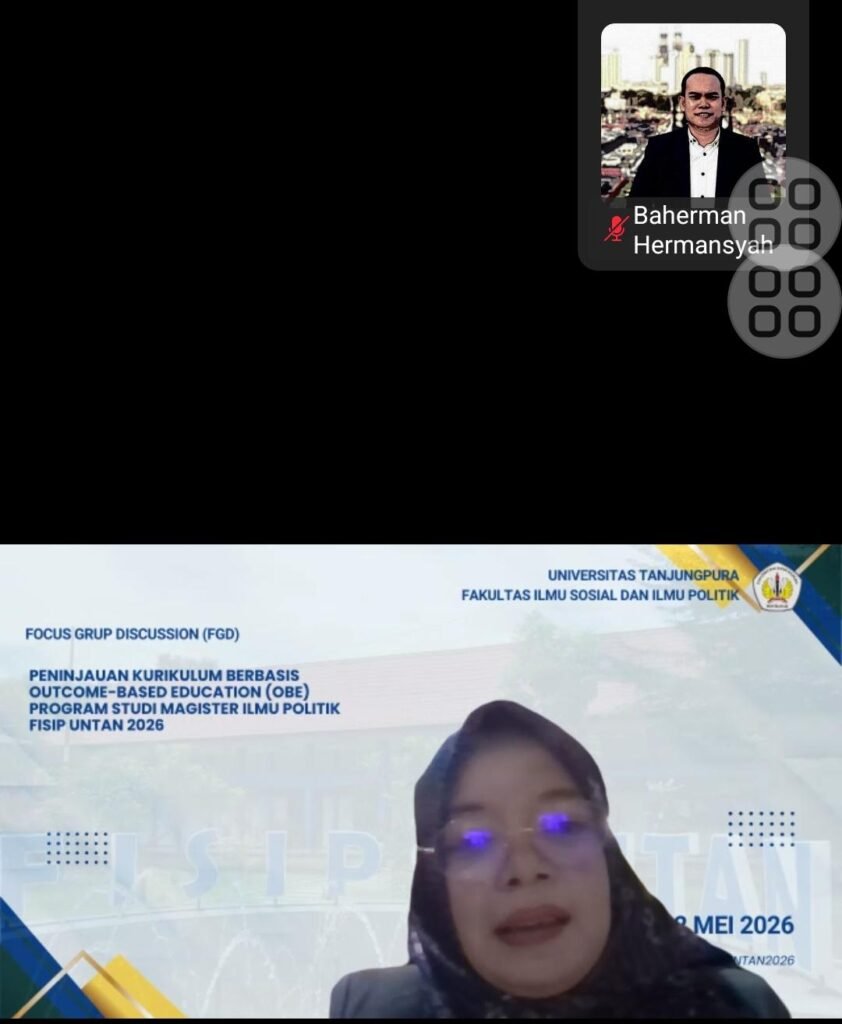 Kegiatan yang dilaksanakan secara daring melalui platform Zoom Meeting ini merupakan bagian dari komitmen program studi dalam melakukan penguatan mutu akademik. FOTO: Aep05/PORTALBMI.ID