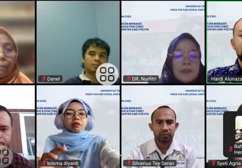 Kegiatan yang dilaksanakan secara daring melalui platform Zoom Meeting ini merupakan bagian dari komitmen program studi dalam melakukan penguatan mutu akademik. FOTO: Aep05/PORTALBMI.ID