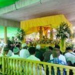 Haul Akbar Perdana Syekh Nurdin yang digelar di Masjid Jami’ Al-Falah, Desa Tekarang, Kabupaten Sambas. FOTO: Firdaus06/PORTALBMI.ID
