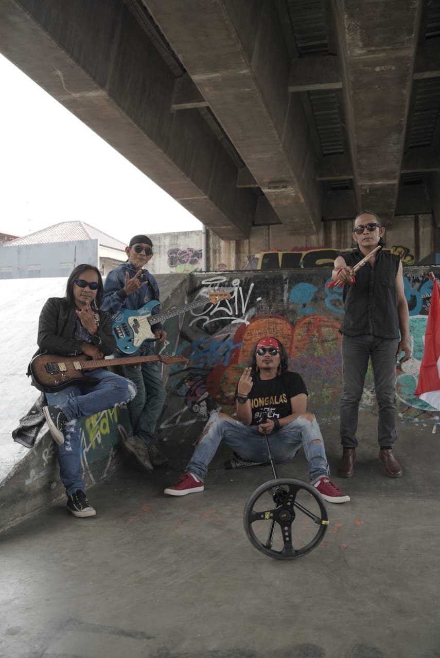Wongalas adalah band rock asal Jakarta Selatan yang beranggotakan wajah-wajah yang sudah lama berkarir di blantika musik Indonesia. FOTO: Allung06/PORTALBMI.ID