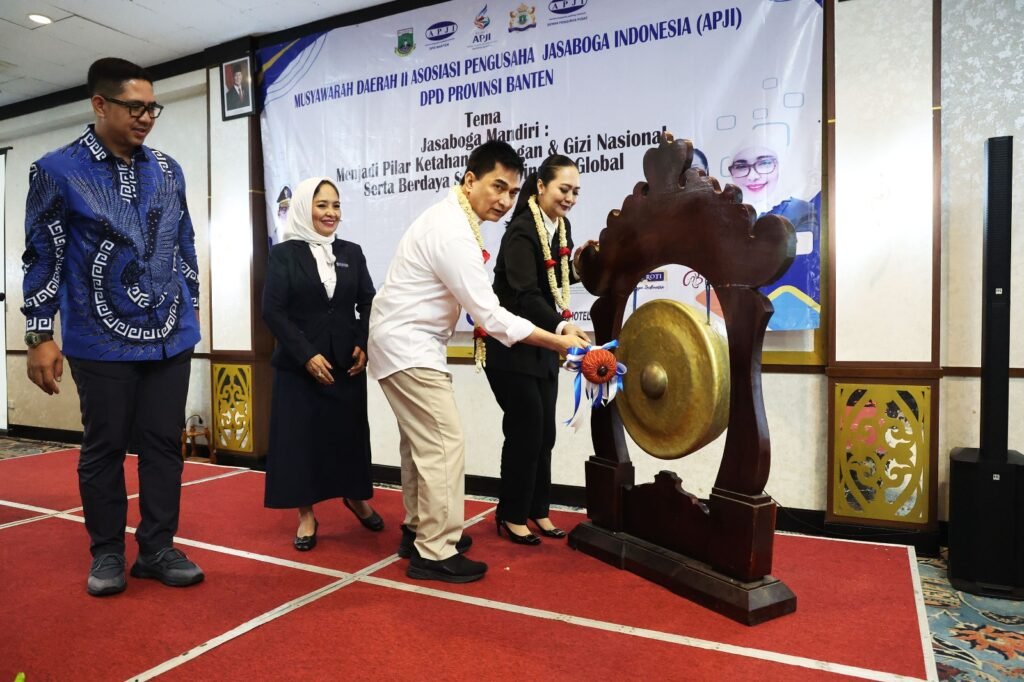 Wagub Banten Dimiyati membuka Musyawarah Daerah (Musda) II APJI Provinsi Banten di Hotel The Royale Krakatau, Kota Cilegon, Kamis (21/5/2026). FOTO: Setda Banten/PORTALBMI.ID