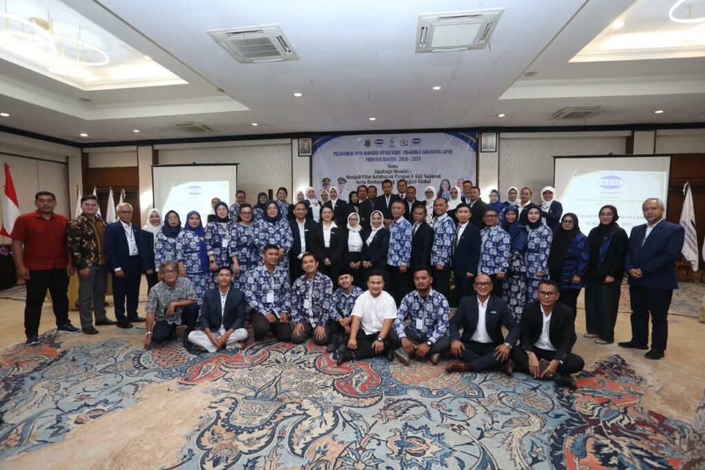 Wagub Banten Dimiyati membuka Musyawarah Daerah (Musda) II APJI Provinsi Banten di Hotel The Royale Krakatau, Kota Cilegon, Kamis (21/5/2026). FOTO: Setda Banten/PORTALBMI.ID
