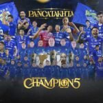 Setelah melakukan back to back juara Liga 1 2023/24 dan 2024/25, Pangeran Biru mempertahankan gelarnya setelah bermain imbang tanpa gol dengan Persijap Jepara di Stadion Gelora Bandung Lautan Api, Sabtu, 23 Mei 2026. FOTO: Red/PORTALBMI.ID/PERSIB