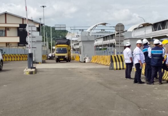 Mulai memberlakukan uji coba One Gate System di kawasan sejak 25 Mei 2026. FOTO: Budi05/PORTALBMI.ID