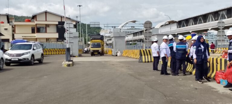 Mulai memberlakukan uji coba One Gate System di kawasan sejak 25 Mei 2026. FOTO: Budi05/PORTALBMI.ID