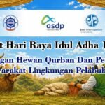 Gapasdap DPC Merak bersama Jasa Raharja Putera dan PT ASDP Indonesia Ferry (Persero) Cabang Merak, kembali melaksanakan kegiatan penyembelihan hewan kurban dan penyaluran daging kurban bagi masyarakat. FOTO: Budi05/PORTALBMI.ID