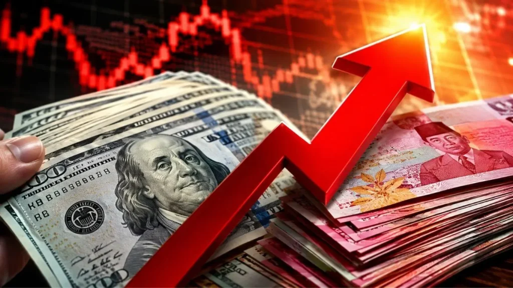 Ketika nilai tukar rupiah menembus kisaran Rp18.000 per dolar Amerika Serikat, perdebatan publik kembali menghangat. FOTO: PORTALBMI.ID