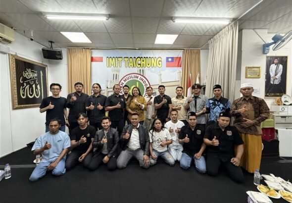 Perwakilan KDEI bersama 25 organisasi berdialog bersama pada Sabtu (20/6) di IMIT Taichung. (Sumber Foto : CNA, 20 Juni 2026).