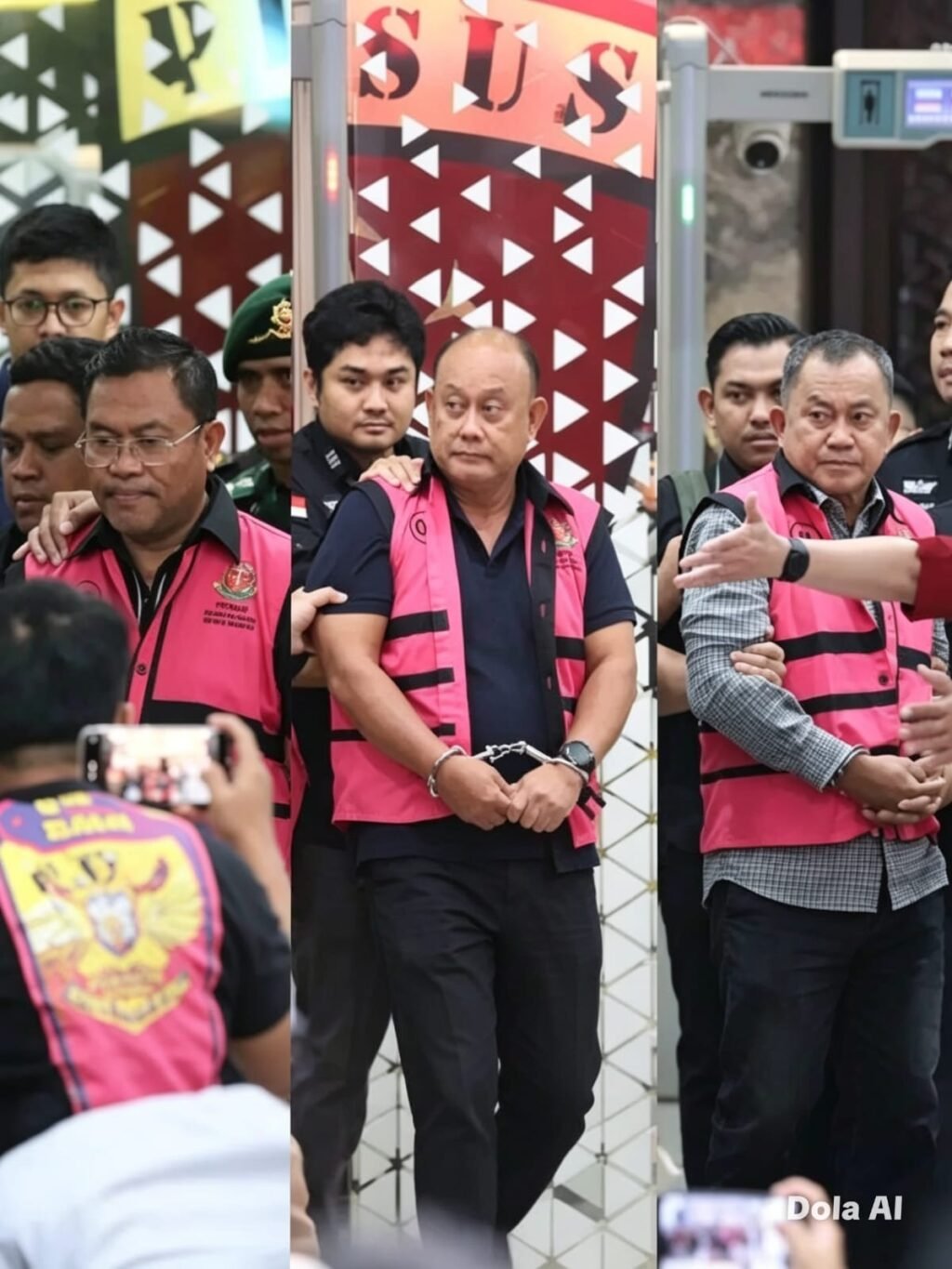 Kejagung RI menahan mantan Ketua Badan Pengelola Gedung Negara (BGN), Dadan Hindayana, terkait dugaan tindak pidana korupsi. FOTO: Herlan06/PORTALBMI.ID