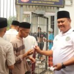 Program Jumat Berkah dengan membagikan voucher Warung Telekomunikasi Khusus (Wartelsus) secara gratis kepada Warga Binaan Pemasyarakatan (WBP). FOTO: Achie06/PORTALBMI.ID