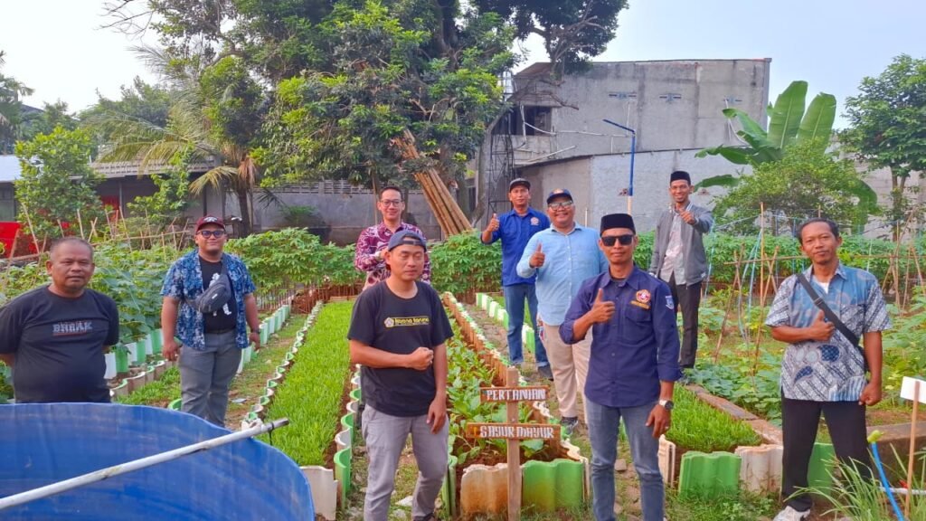 Pembentukan Kelompok Tani (Poktan) sukses dilaksanakan di Kelurahan Lengkong Gudang Timur. FOTO: Henny06/PORTALBMI.ID