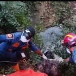 Mayat tanpa identitas ditemukan di kawasan Taman Pramuka, Jalan Daan Mogot, Kelurahan Suka Asih, Kecamatan Tangerang, Kota Tangerang, Rabu (17/6) sore. FOTO: Henny06/PORTALBMI.ID