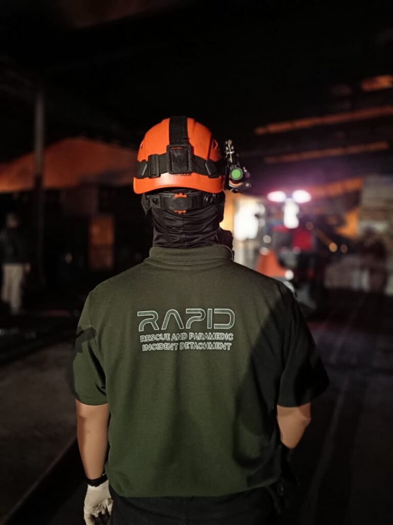 RAPID (Rescue And Paramedic Incident Detachment), organisasi ini hadir sebagai garda terdepan yang memadukan keahlian penyelamatan. FOTO: Henny06/PORTALBMI.ID