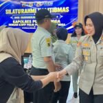 Kapolres Purbalingga AKBP Anita Indah Setyaningrum melaksanakan silaturahmi dengan Keluarga Besar Putra Putri Polri (KBPPP). FOTO: Humas polres purbalingga