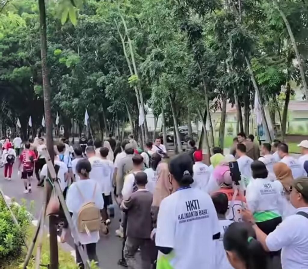 Jalan dan Senam Sehat HKTI Kalimantan Barat 2026 pada tanggal 28 Juni 2026 di Stadion Sultan Syarif Abdurrahman Pontianak yang melibatkan 5.000 peserta. FOTO: Aef05/PORTALBMI.ID