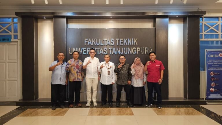 PT. Socare Group Internasional, penyelenggara Program Magang Internasional Taiwan, melaksanakan kunjungan silaturahmi ke UNTAN. FOTO: PORTALBMI.ID