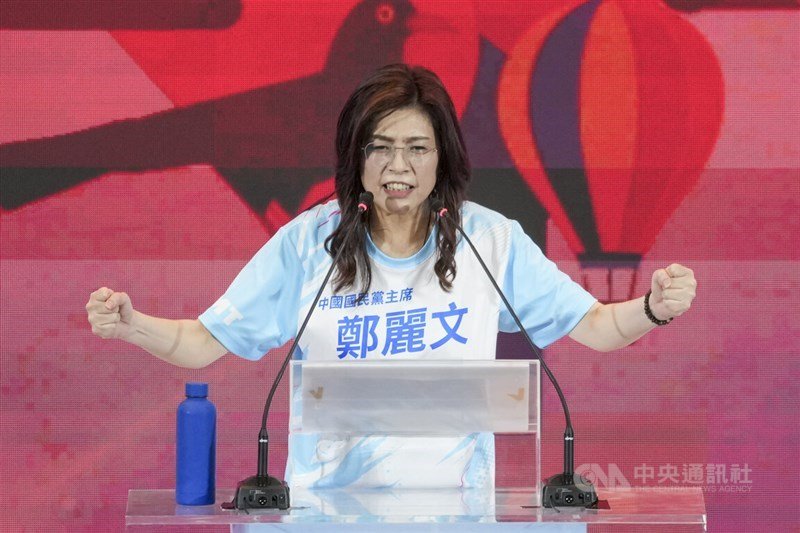 Ketua Kuomintang Cheng Li-wun. (Sumber Foto : CNA, 25 Juli 2026)
