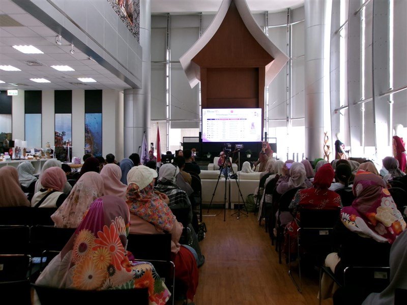 Kegiatan tersebut dihadiri 140 lebih peserta dan pengurus aktif Salimah. (Sumber Foto : Salimah).