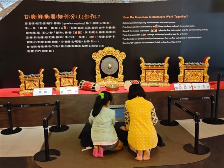 Pameran Gamelan Bali yang memperkenalkan warisan budaya Indonesia kepada generasi muda Taiwan menjadi bagian dari Taipei Children's Arts Festival. FOTO: KDEI Taipei