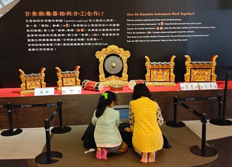 Pameran Gamelan Bali yang memperkenalkan warisan budaya Indonesia kepada generasi muda Taiwan menjadi bagian dari Taipei Children's Arts Festival. FOTO: KDEI Taipei