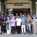 Kunjungan Gubernur Andra Soni bersama jajaran ke PT Japfa Comfeed Unit Cikande, Kabupaten Serang. FOTO: Setda prov Banten