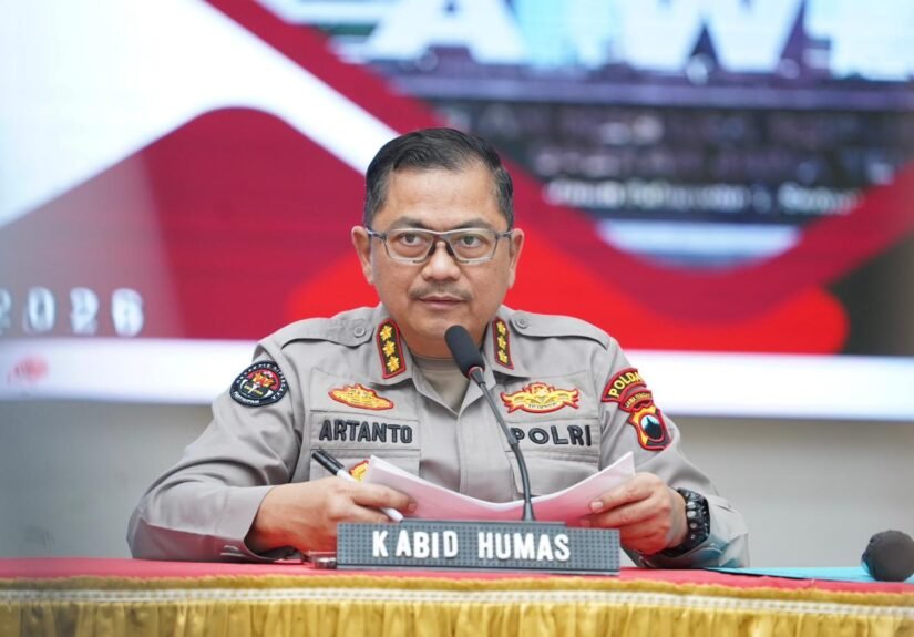Kabid Humas Polda Jateng Kombes Pol Artanto menjelaskan bahwa latihan tersebut dilaksanakan sebagai bagian dari upaya memenuhi aspek legalitas penguasaan senpi. FOTO: Humas Polda Jateng