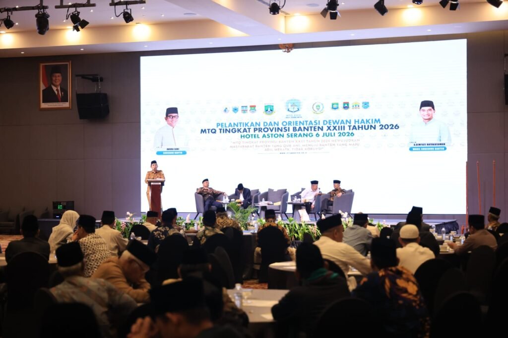 Musabaqah Tilawatil Quran (MTQ) XXIII Tingkat Provinsi Banten Tahun 2026. FOTO: Setda Pemprov Banten