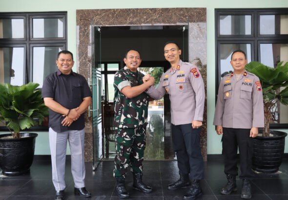 Sinergitas Polri, TNI, dan Kejaksaan merupakan kunci dalam menjaga situasi kamtibmas yang aman dan kondusif. FOTO: Humas Polres Banyumas