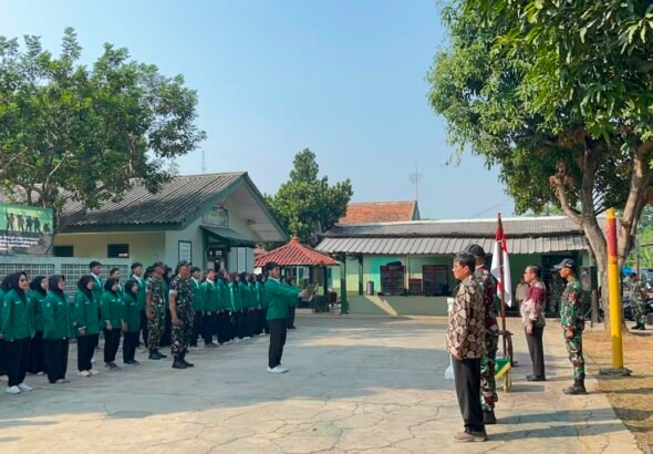 73 Mahasiswa Fakultas Kedokteran UHAMKA Semester 8 Lakukan Pelatihan Bela Negara di Rindam jaya Condet. FOTO: Santoso06/PORTALBMI.ID