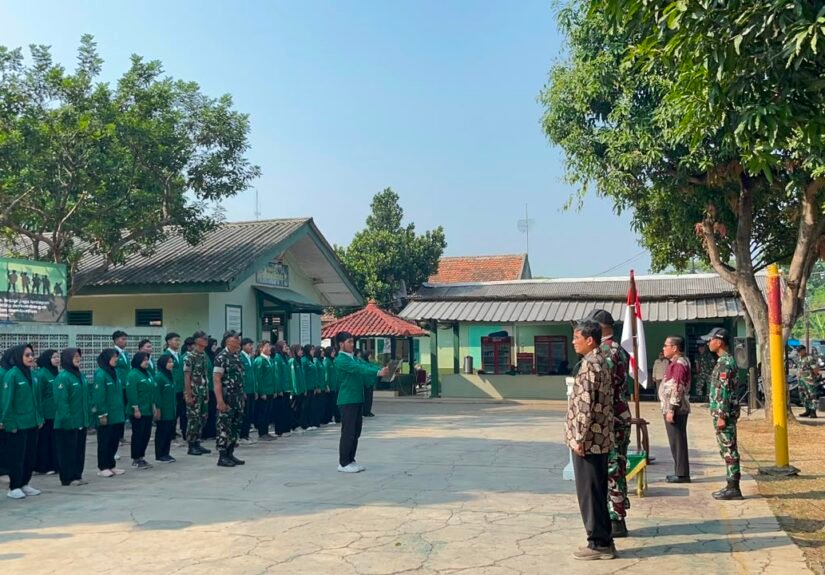 73 Mahasiswa Fakultas Kedokteran UHAMKA Semester 8 Lakukan Pelatihan Bela Negara di Rindam jaya Condet. FOTO: Santoso06/PORTALBMI.ID