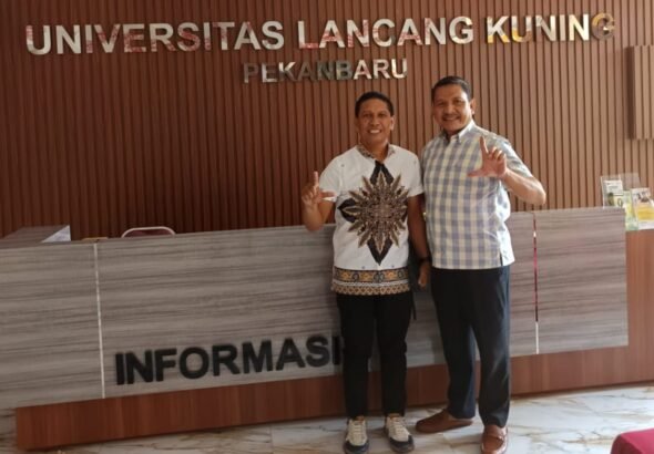 PT.Socare Group International melalui Head Representative Riau Region (H3R) Bapak Annora Arsan.S.E.,M.H. melaksanakan Audensi pada tanggal 16 Juli 2026 dan 17 juli 2026 bersama jajaran pimpinan UNLAK Riau. FOTO: Annora05/PORTALBMI.ID