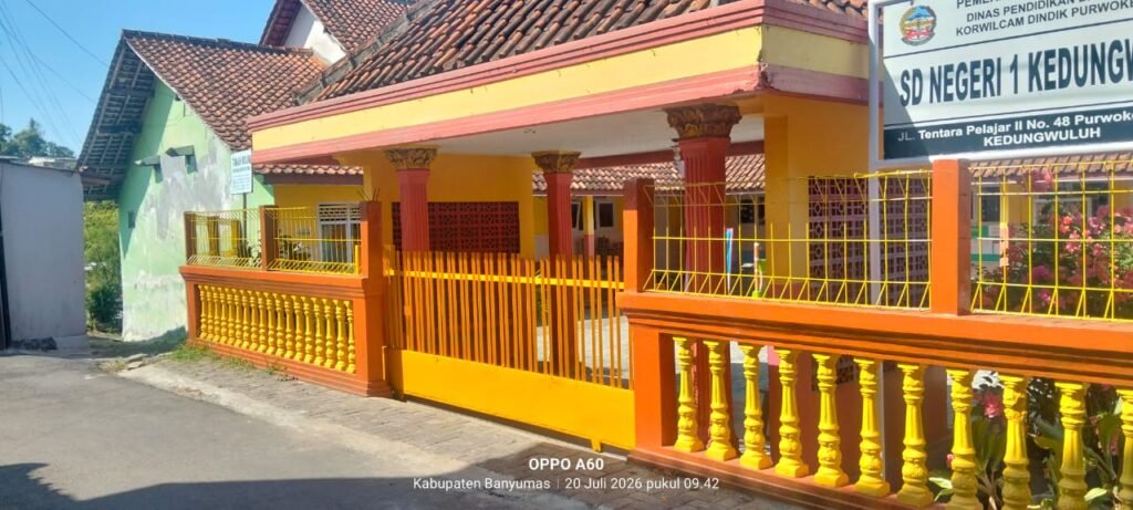 SDN Kedung Wuluh 1, yang berlokasi di Kelurahan Kedung Wuluh, Kecamatan Purwokerto Barat, Kabupaten Banyumas. FOTO: Imam07/PORTALBMI.ID