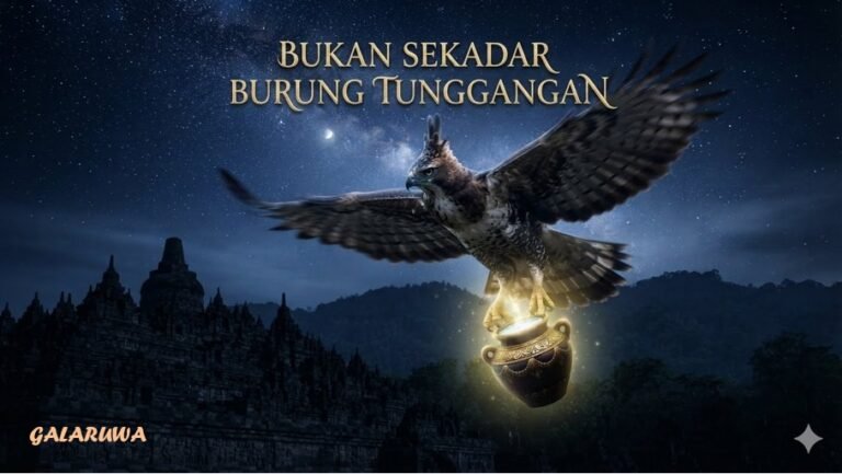 Burung Garuda "GALARUWA". Illustrasi by AI Gemini