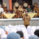 Kunjungan Gubernur Banten, Andra Soni, bersama Ketua TP PKK Provinsi Banten, Tinawati Andra Soni, di SMK PGRI Pandeglang, Senin (20/7/2026). FOTO: PORTALBMI.ID/Setda Prov Banten