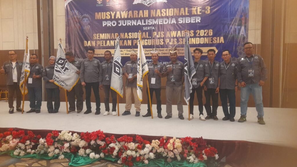 Pembukaan Musyawarah Nasional (Munas) III Pro Jurnalisme Siber (PJS) di Jakarta, Selasa (21/7/2026). FOTO: Budi05/PORTALBMI.ID