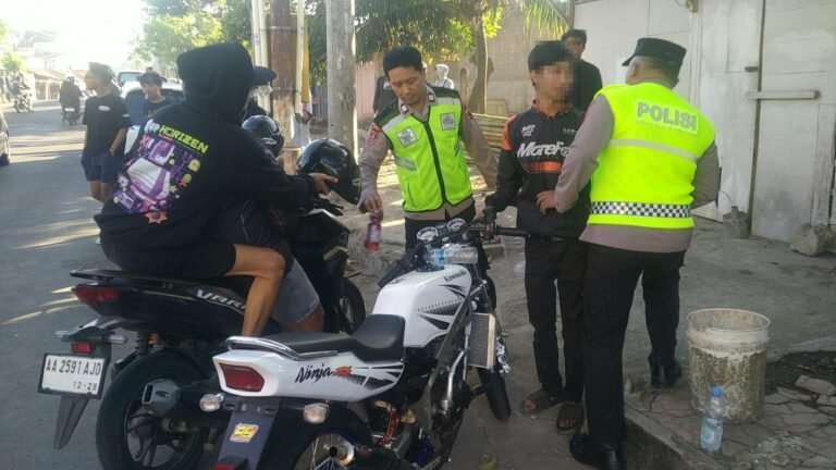 Laporan masyarakat melalui layanan darurat 110 terkait dugaan balap liar di wilayah Kelurahan Bancar, Kecamatan Purbalingga, Sabtu (25/7/2026) pagi. Imam06/PORTALBMI.ID