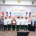 Achmad Dimyati Natakusumah menutup kegiatan Qur'ani Impact Training Banten 2026 bertajuk "1000 Duta Al-Qur'an dari Banten untuk Indonesia Emas 2045. FOTO: Setda Prov Banten/PORTALBMI.ID