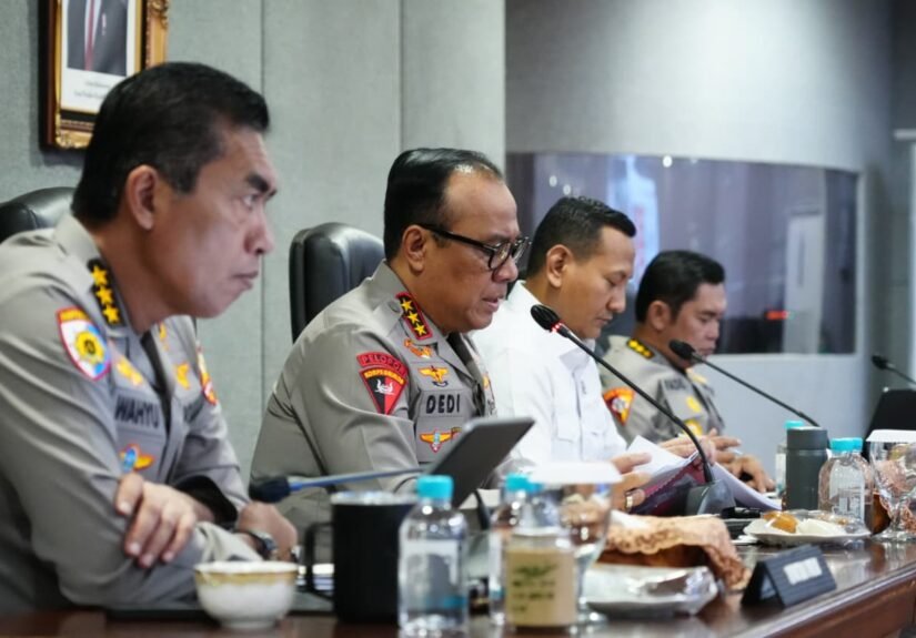 Rapat Terbatas di Istana Kepresidenan pada 28 Juli 2026 terkait antisipasi fenomena El Nino, cuaca ekstrem, serta kebakaran hutan dan lahan (Karhutla). FOTO : PORTALBMI.ID