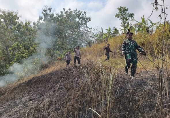 Sinergi antara Polri, TNI, pemerintah daerah, Perhutani, dan masyarakat sangat penting dalam penanganan karhutla. FOTO: PORTALBMI.ID