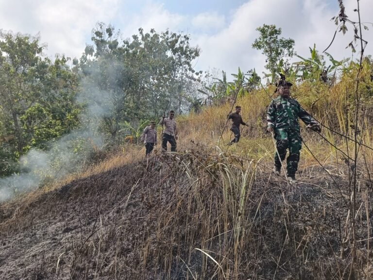 Sinergi antara Polri, TNI, pemerintah daerah, Perhutani, dan masyarakat sangat penting dalam penanganan karhutla. FOTO: PORTALBMI.ID
