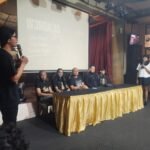 Wongalas resmi mengumumkan peluncuran album pertama mereka yang bertajuk “Dari Rakjat Oleh Rakjat Oentoek Rakjat” di Dungeon Lounge, Jakarta. FOTO: Allung06/PORTALBMI.ID