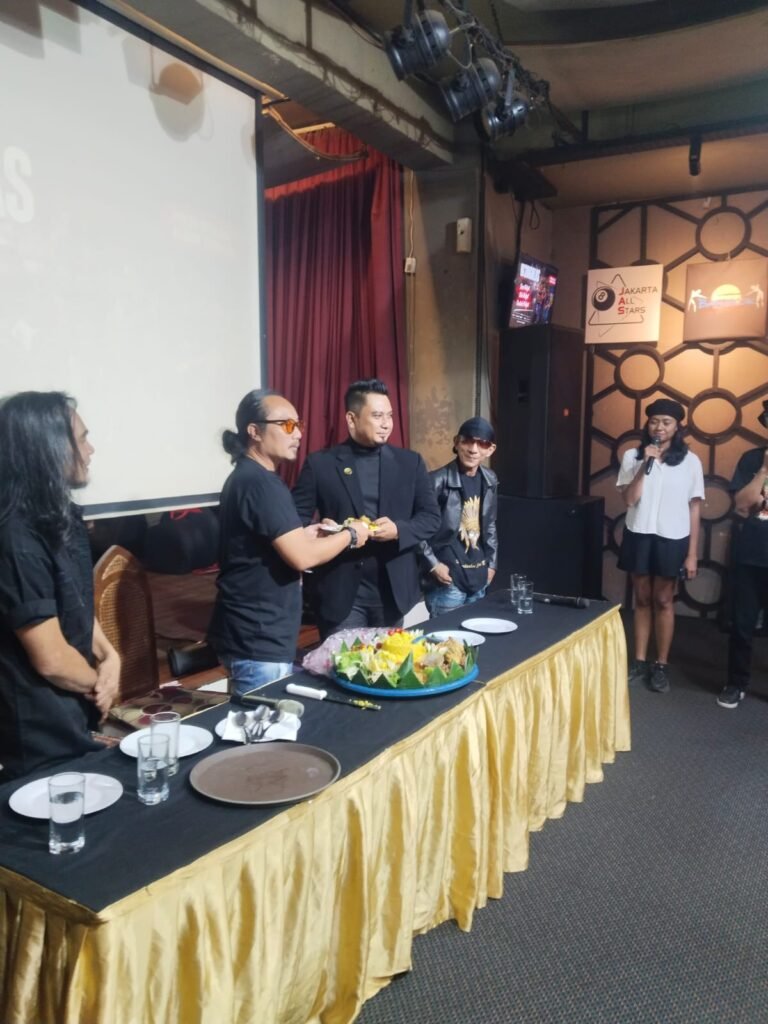 Wongalas resmi mengumumkan peluncuran album pertama mereka yang bertajuk “Dari Rakjat Oleh Rakjat Oentoek Rakjat” di Dungeon Lounge, Jakarta. FOTO: Allung06/PORTALBMI.ID