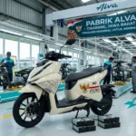 Presiden Prabowo Subianto dijadwalkan meresmikan Ekosistem Motor Listrik Nasional (MOLINAS) di fasilitas produksi PT Ilectra Motor Group (ALVA), Cikarang, Kabupaten Bekasi, Jawa Barat. FOTO: PORTALBMI.ID