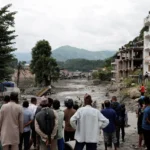 Kondisi lumpur yang menutupi pemukiman warga pascabencana banjir bandang di Trishuli, Distrik Nuwakot, Nepal, Kamis (27/8/2026). Foto: Navesh Chitrakar/REUTERS