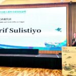 Dalam sambutannya, Arif Sulistiyo, kepala KDEI menekankan beberapa hal penting mengenai perlindungan dan kesejahteraan pekerja migran perikanan Indonesia. (Sumber Foto : KDEI Taipei)