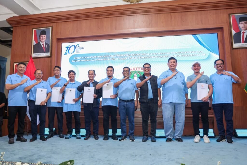 Capaian itu terus tumbuh positif sejak Bank Banten mulai mengalami perbaikan disegala lini, dari mulai tata kelola perusahaan, peningkatan SDM. FOTO: Setda Prov Banten/PORTALBMI.ID